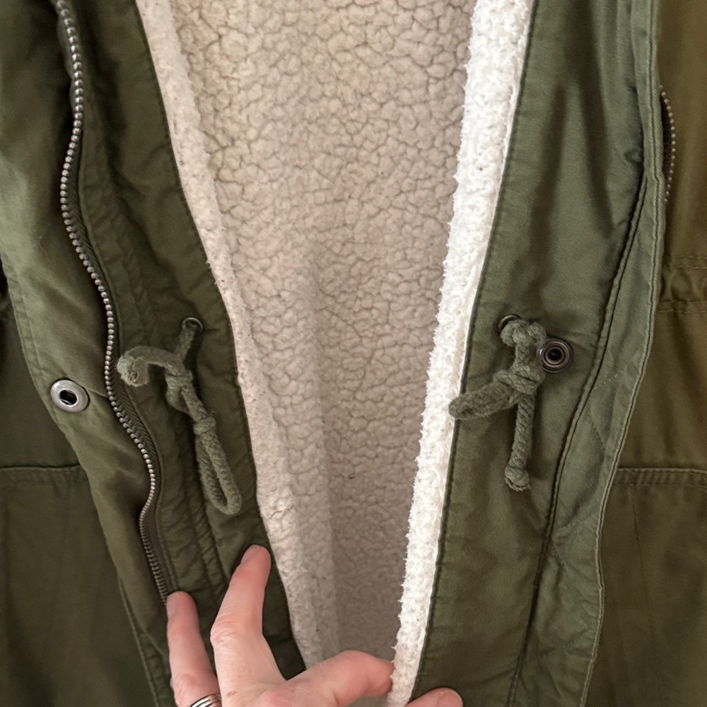 GAP Forest Green Hooded Jacket - Picture 7 of 7